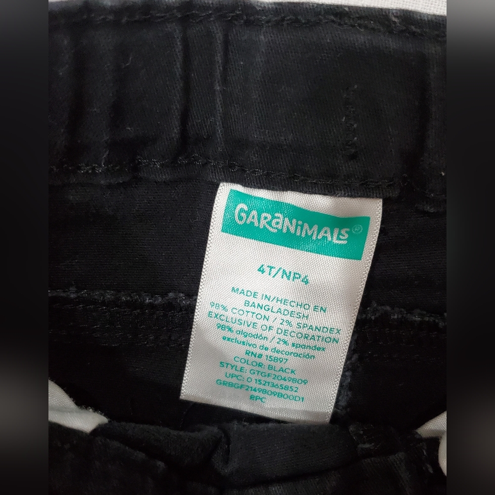Kids Leggings and Jeans Bundle Size 4-5 - Black, Gray, Pink, Blue - Picture 12 of 14